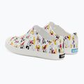 Native Jefferson Print Disney Jr children's trainers shell white/shell white/all over print 3