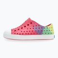 Native children's shoes NA-12111502 Jefferson Block dazzle pink/shell white/celery maria starfish 9