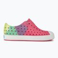 Native children's shoes NA-12111502 Jefferson Block dazzle pink/shell white/celery maria starfish 2