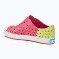Native children's shoes NA-12111502 Jefferson Block dazzle pink/shell white/celery maria starfish 3