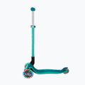 Globber Primo Foldable Plus Lights dark emerald green children's tricycle scooter 2