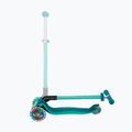 Globber Primo Foldable Plus Lights dark emerald green children's tricycle scooter 6