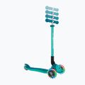 Globber Primo Foldable Plus Lights dark emerald green children's tricycle scooter 7
