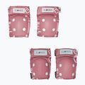 Globber Toddler deep pastel pink/shapes baby protector set
