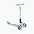 Globber Junior Foldable Lights Eco pistachio children's tricycle scooter