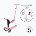Globber Go.Up Sporty Lights children's tricycle pastel pink 15