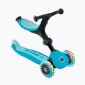 Children's three-wheeled scooter Globber Go.Up Active Lights 360 aqua 4