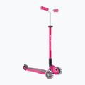 Children's three-wheeled scooter Globber Master Lights fuchsia