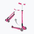 Children's three-wheeled scooter Globber Master Lights fuchsia 11