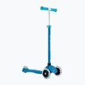 Children's three-wheeled scooter Globber Primo Plus Glow Lights petrol blue