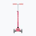 Children's three-wheeled scooter Globber Primo Plus Glow Lights coral pink 3