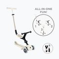 Children's three-wheeled scooter Globber Go.Up Active Ecologic Lights coconut 2