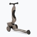 Scoot & Ride Highwaykick 1 Lifestyle 2-in-1 brown lines children's scooter 6