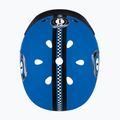 Children's helmet Globber Elite Lights navy blue racing 6
