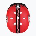 Children's helmet Globber Elite Lights new red racing 6