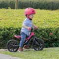Globber Primo Fantasy deep pink flower children's helmet 8