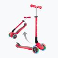 Globber Primo Foldable Lights red children's tricycle scooter 6