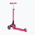 Children's three-wheeled scooter Globber Primo Foldable Lights fuchsia 3