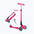 Children's three-wheeled scooter Globber Primo Foldable Lights fuchsia 12