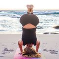 Yoga Design Lab Combo Yoga mat 3.5 mm pink Tribeca Sand 7