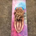 Yoga Design Lab Combo Yoga mat 3.5 mm pink Tribeca Sand 8