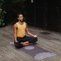 Yoga Design Lab Combo Yoga travel mat 1.5 mm black Mandala Black 6
