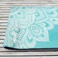 Yoga Design Lab Combo Yoga travel mat 1.5 mm blue Mandala Turquoise 12