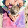 Yoga Design Lab Combo Yoga travel mat 1.5 mm pink Tribeca Sand 7