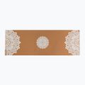 Yoga Design Lab Cork 3.5 mm brown Mandala White yoga mat 2