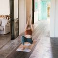 Yoga Design Lab Cork 3.5 mm brown Mandala White yoga mat 6
