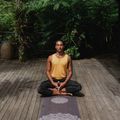 Yoga Design Lab Combo Yoga mat 5.5 mm black Mandala Black 5