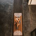 Yoga Design Lab Cork 5.5 mm brown Mandala White yoga mat 6