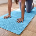 Yoga Design Lab Flow Pure 6 mm blue Mandala Aqua yoga mat 7