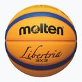 Molten basketball B33T5000 FIBA 3x3 yellow/blue size 3 2