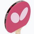 Table tennis racket Butterfly Logo pink 6