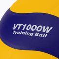 Mikasa VT1000W yellow/blue volleyball size 5 3