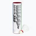 Badminton shuttlecocks YONEX Mavis 350 W 6 pack white