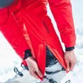 Men's ski trousers Descente Swiss electric red 4