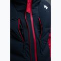 Men's ski jacket Descente Hybrid Down black/ electric red 7