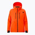 Men's ski jacket Descente Straight Line mandarin orange