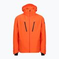 Men's Descente Angular Line ski jacket mandarin orange