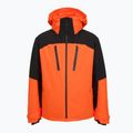 Men's Descente Insulated ski jacket mandarin orange