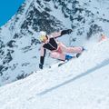 Women's ski jacket Descente Shoulder Shirring bloom pink 2