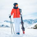 Women's ski jacket Descente Janie mandarin orange 2