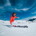 Women's ski jacket Descente Janie mandarin orange 4