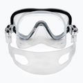 TUSA Kleio Ii Diving Mask Black and Clear M-111 5