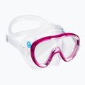 TUSA Tina Fd Diving Mask Pink and Clear M-1002