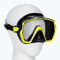 TUSA Freedom Hd Mask diving mask black and yellow M-1001 2