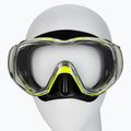 TUSA Tri-Quest Fd Mask diving mask black and yellow M-3001
