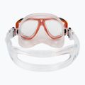 TUSA Ceos Diving Mask Orange Clear 212 5